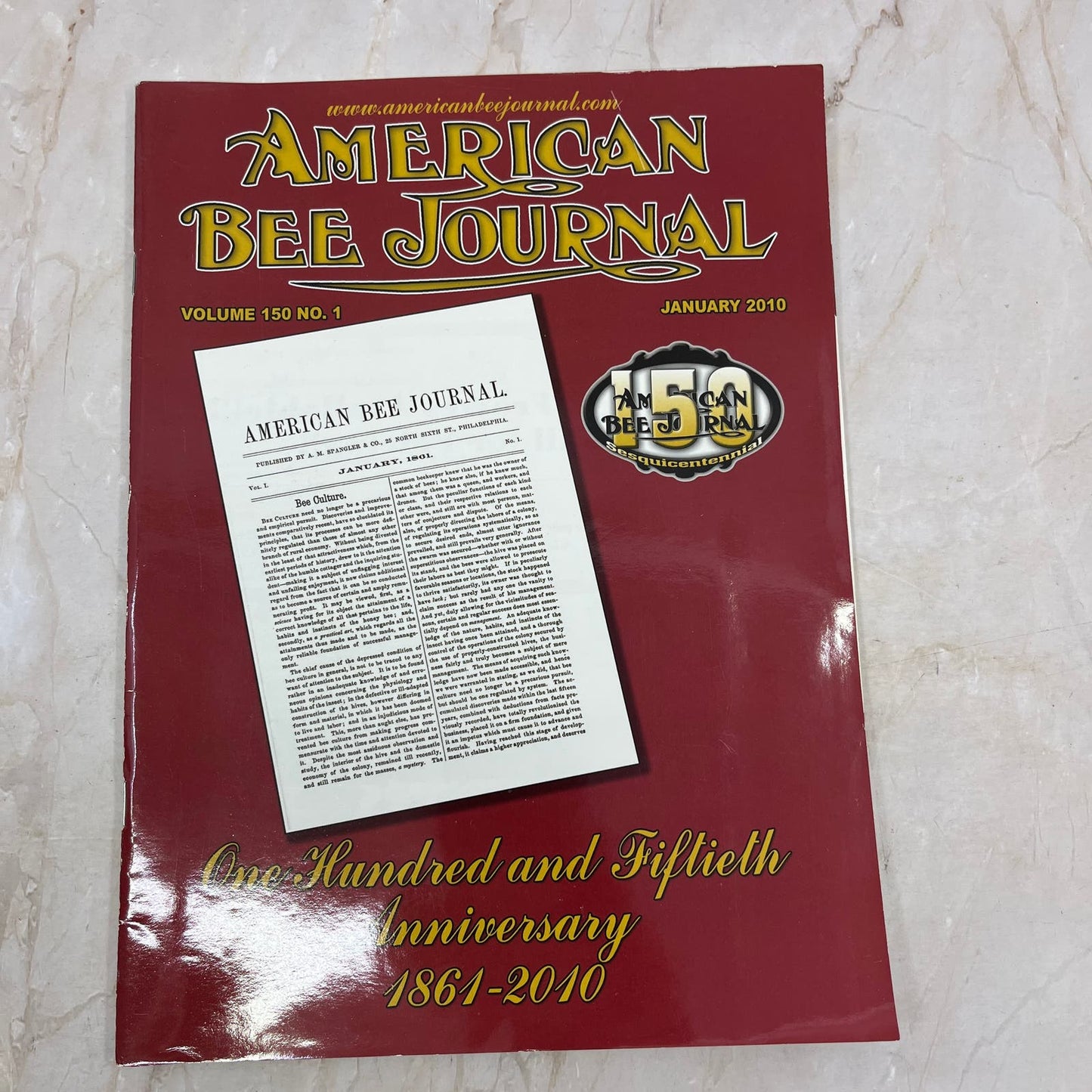 2010 Jan - American Bee Journal Magazine - Bees Beekeeping Honey M9