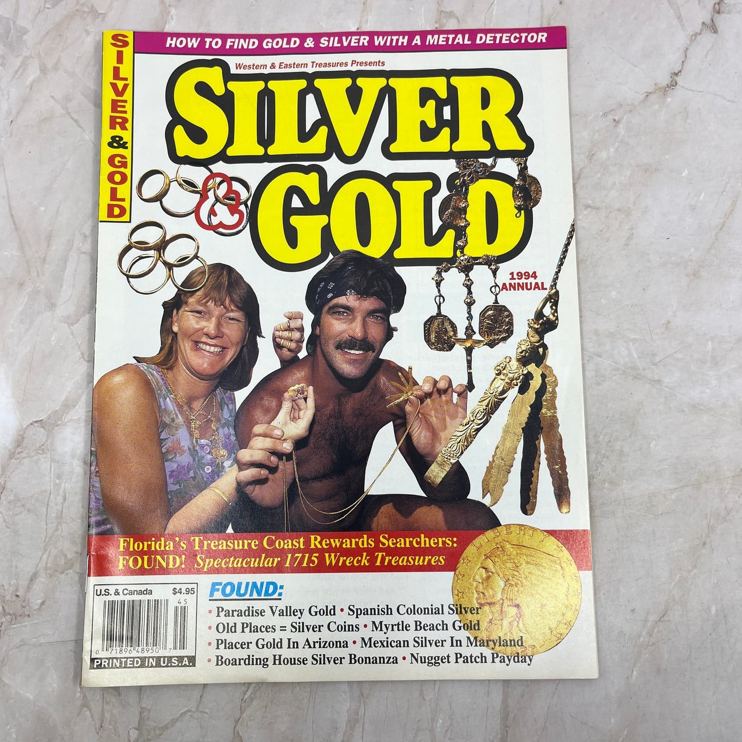 1994 Western & Eastern Treasures' Silver & Gold Magazine Treasure Hunting M20