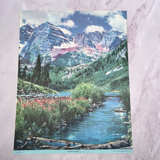 Bellezas Naturales Vintage Mexican 12x14" Art Print V21