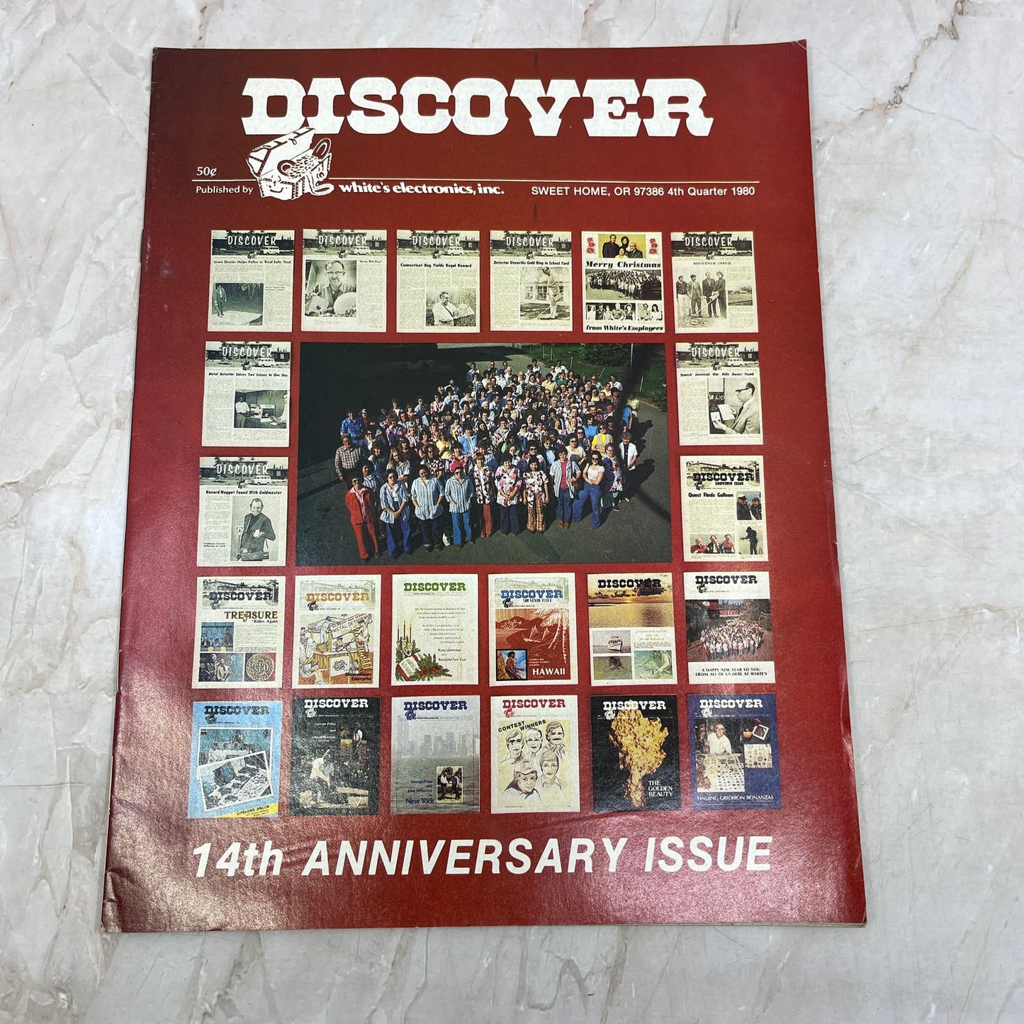 1980 4th Quarter White's Electronics Discover Newsletter Metal Detectors M19