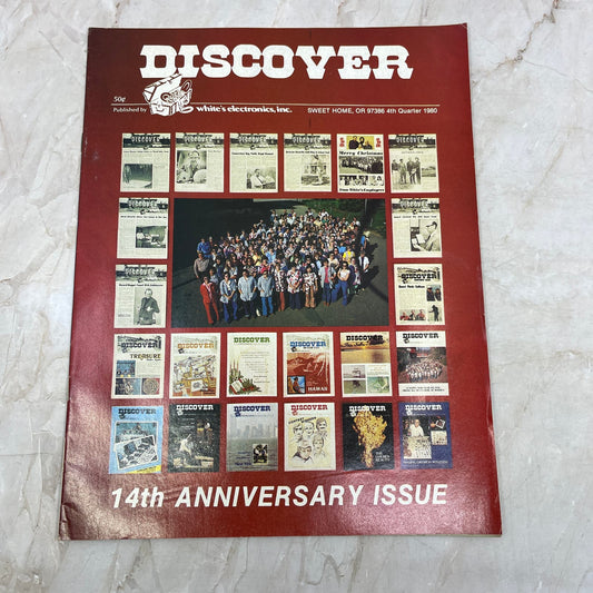 1980 4th Quarter White's Electronics Discover Newsletter Metal Detectors M19