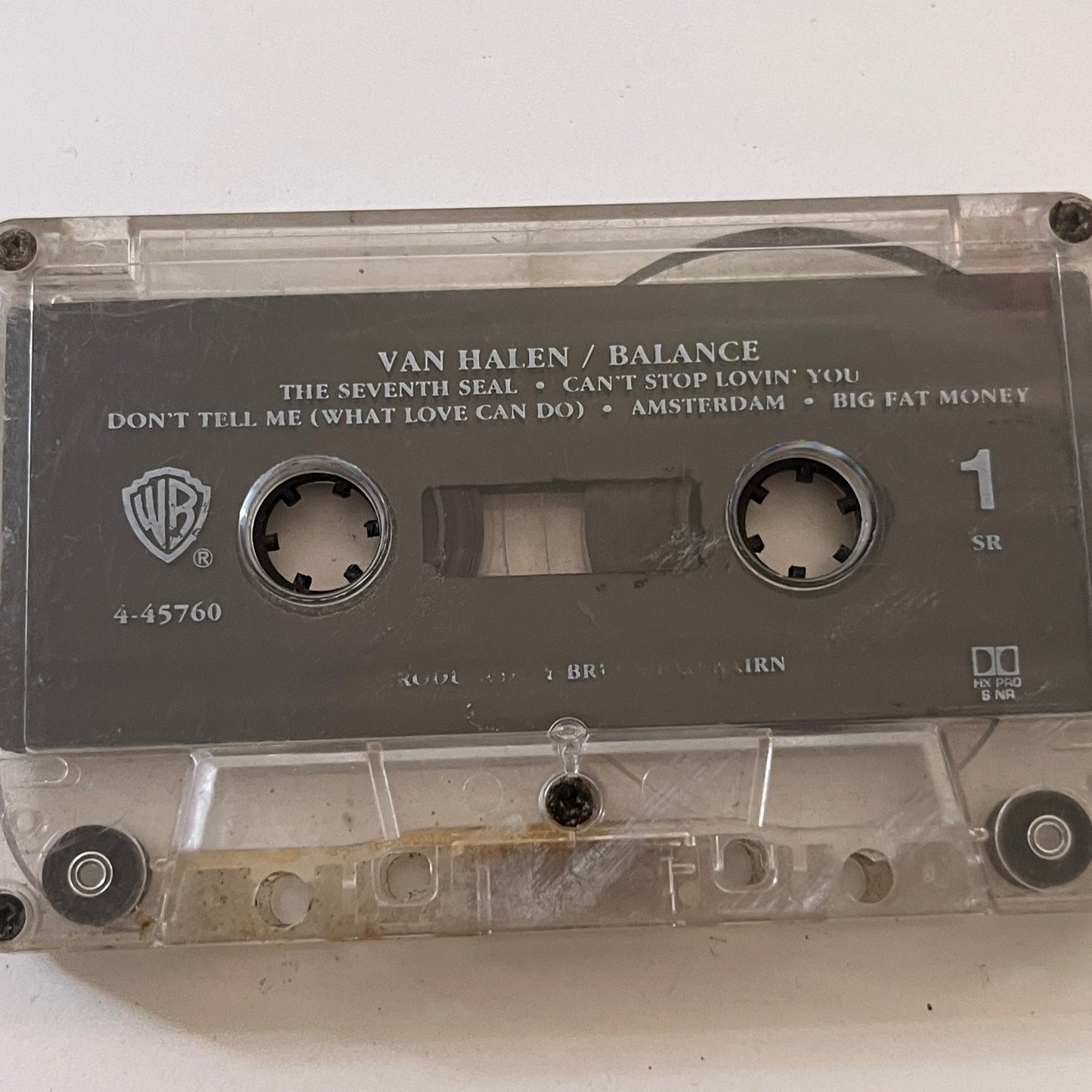 Van Halen - Balance Cassette Tape TB6-OT2