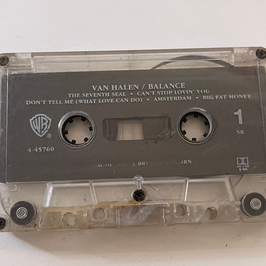 Van Halen - Balance Cassette Tape TB6-OT2