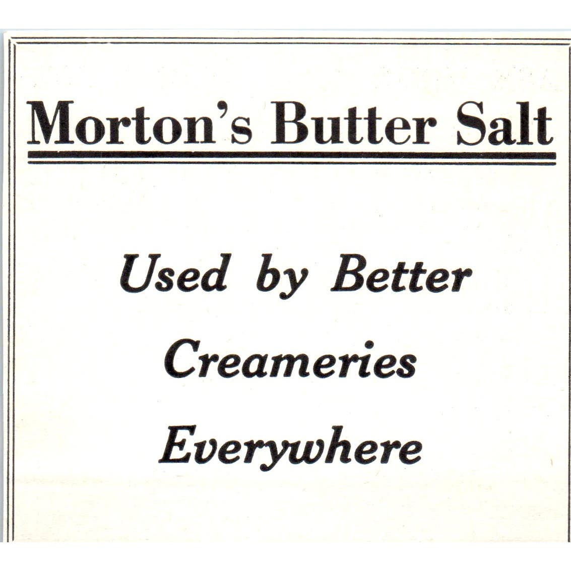 VigApac Mutual Products Co, Morton's Butter Salt 1953 Ad AE9-DC2
