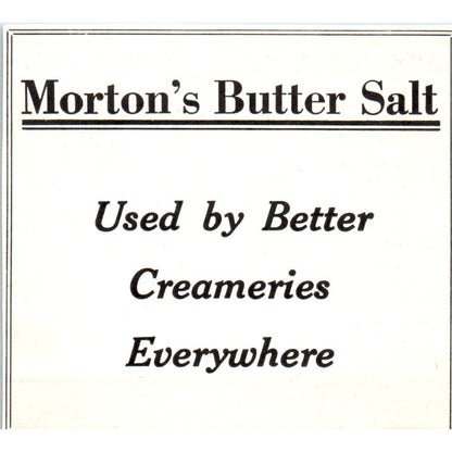 VigApac Mutual Products Co, Morton's Butter Salt 1953 Ad AE9-DC2