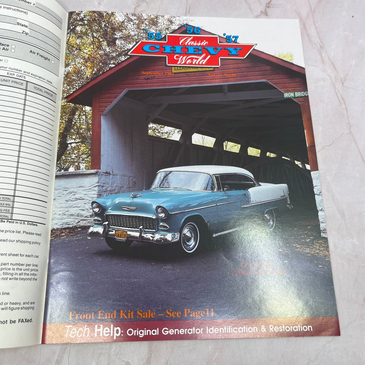 Generator ID and Restoration - '55, '56, '57 Classic Chevy World - Sep 1991 M31