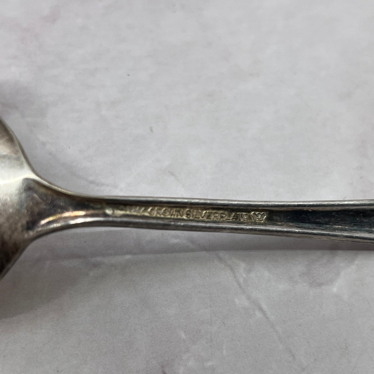 Crown Silverplate Radiance Sauce Spoon Ladle 5" Vintage Silverplate TC5-OS-23