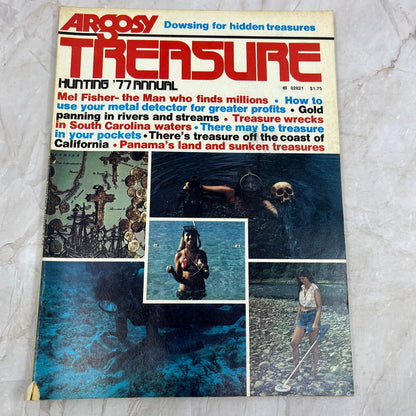 1977 Argosy Treasure Hunting Annual Magazine Gold Panning Metal Detectors M18