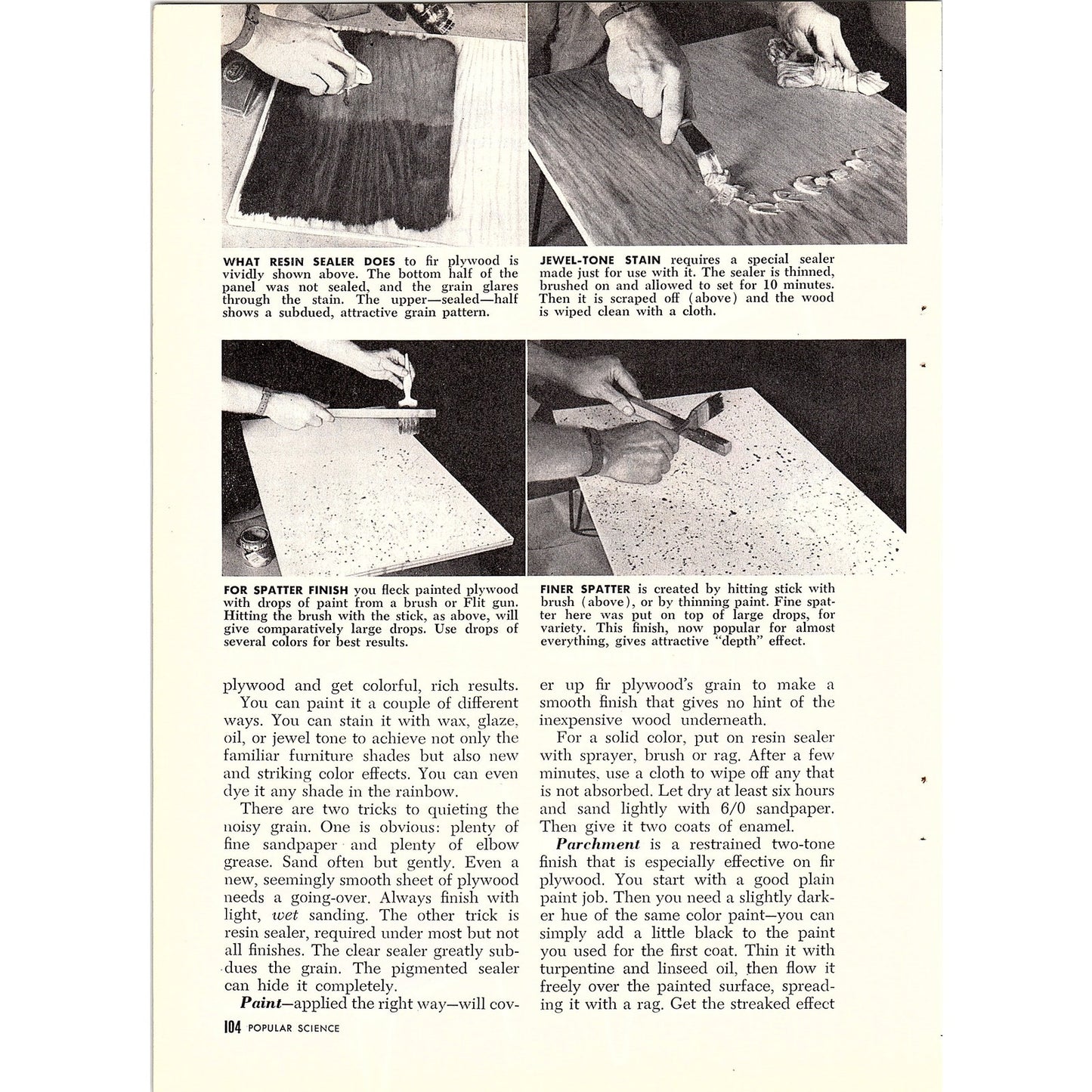 New Paints Give You Pro's Skill George H. Waltz Jr. 4-Page 1955 Article AG1-4