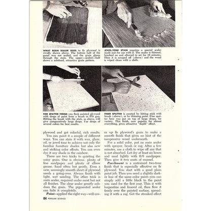 New Paints Give You Pro's Skill George H. Waltz Jr. 4-Page 1955 Article AG1-4