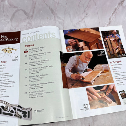Tool Chest Build - Aug 2013 No. 234 - Taunton's Fine Woodworking Magazine M36