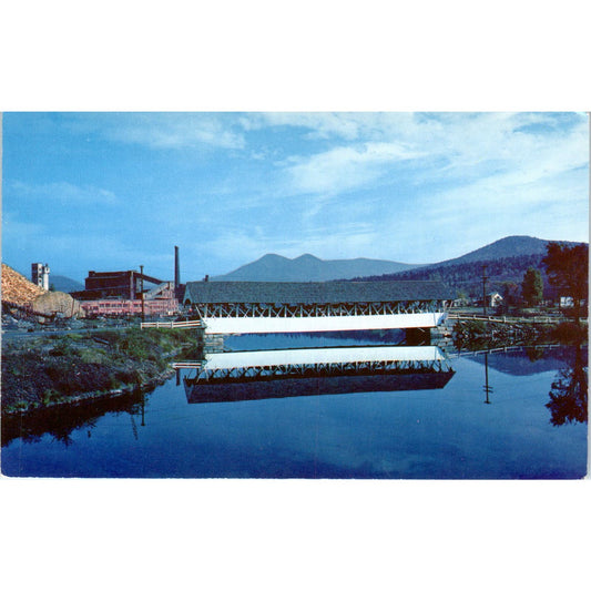 Groveton Bridge New Hampshire Covered Bridge Postcard PC3