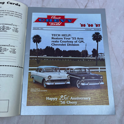 Restore Arm Rests - '55, '56, '57 Classic Chevy World Magazine - Jan1981 M31