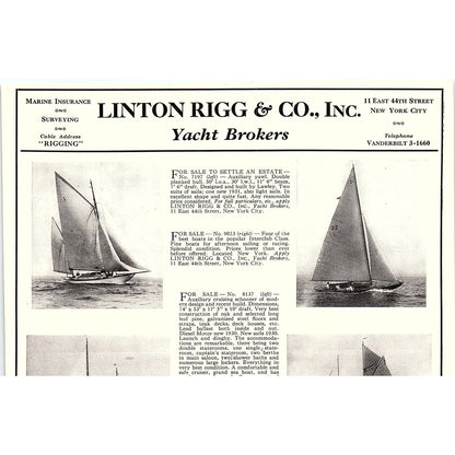 Paine, Belknap & Skene Naval Architects E. Arthur Shuman Boston 1932 AG2-7