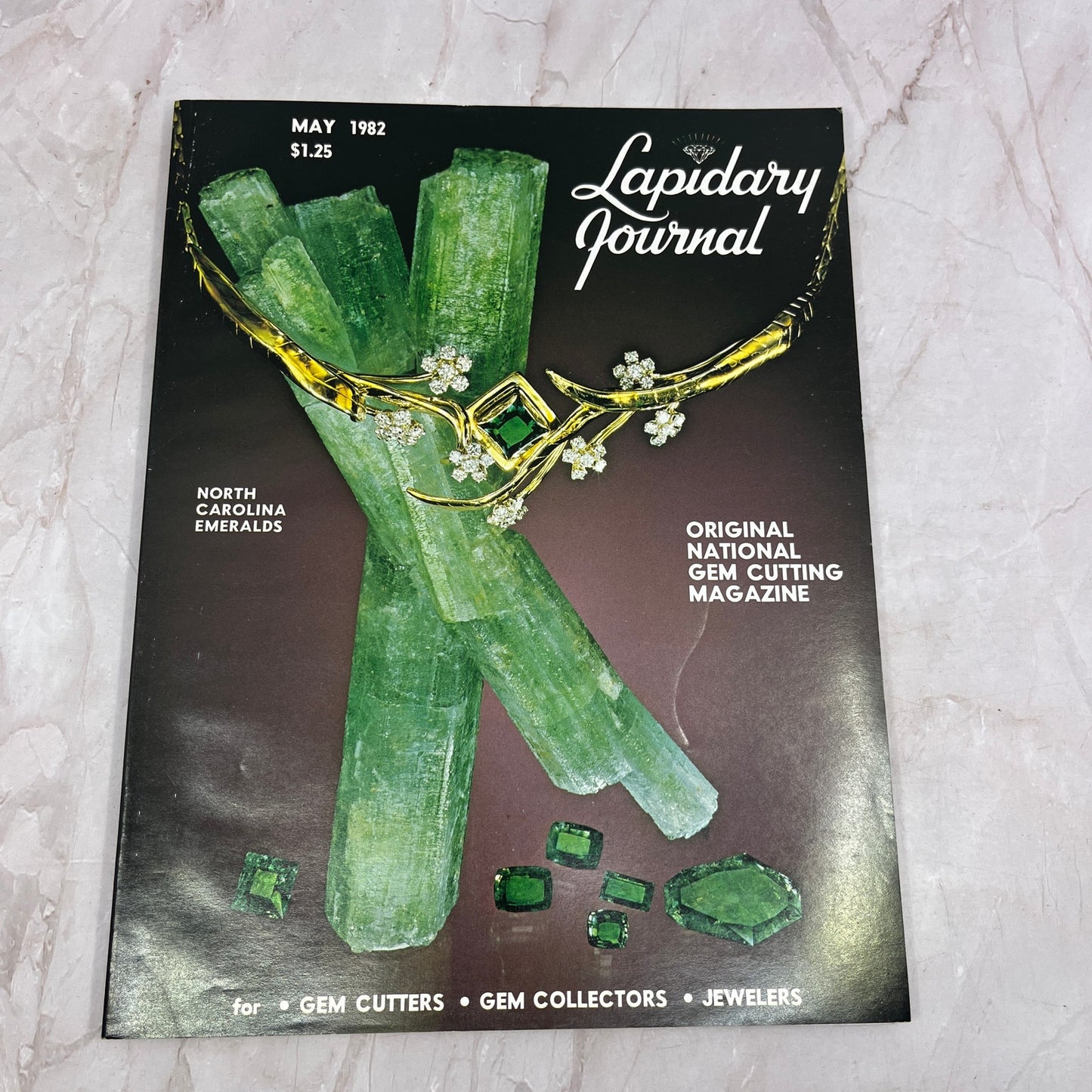 North Carolina Emeralds - Lapidary Journal Magazine - May 1982 M25