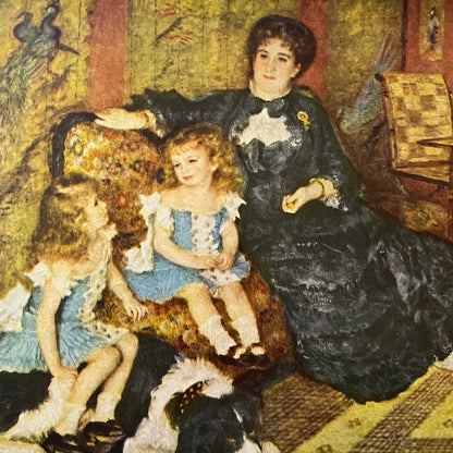 Pierre Auguste Renoir "Madame Charpentier and Her Children" Art Print 9x12 V5