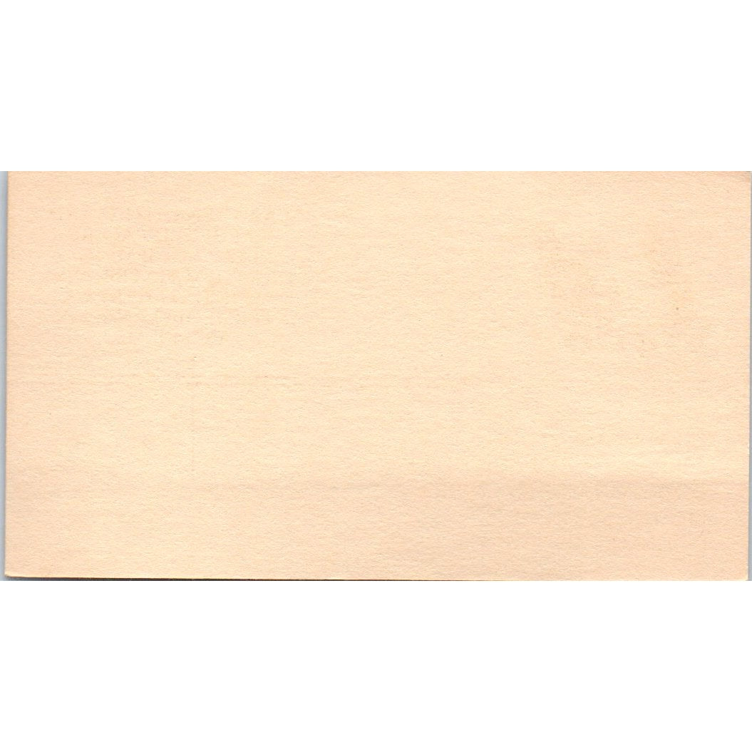 John Beasley Fisco Paper Houston TX Vintage Business Card SE3-B4