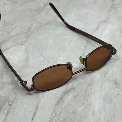 Vtg Copper Tone Red or Dead Soldered Burr Sunglasses Eyeglasses Frames TG7-G5-6