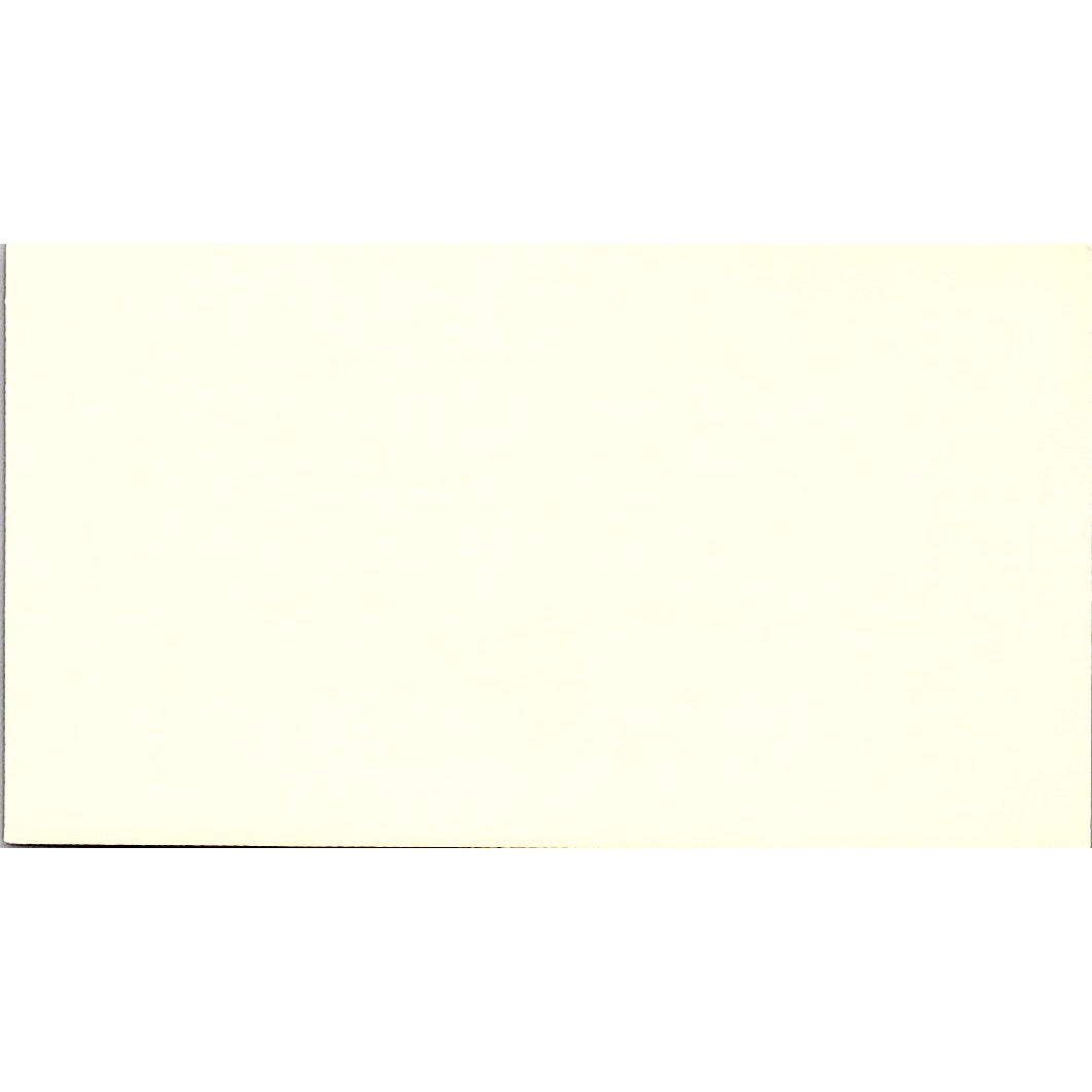 Russell's Hamburgers Kathy Snow Lakewood CA Vintage Business Card SC9-B1