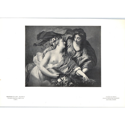 Peace Bringing Plenty - Vigee Le Brun c1905 Art Print D12