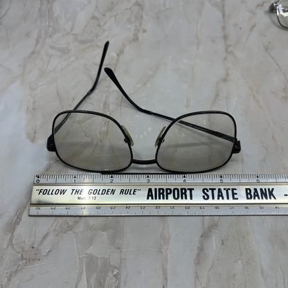 Retro Anthony Martin Trooper 05 Black Aviator Sunglasses Eyeglasses TD7-G4-2