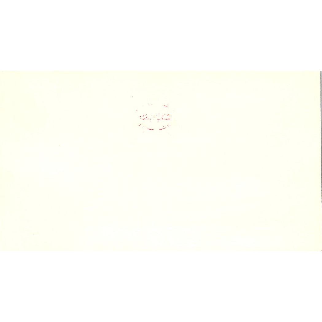 Allen W McCahren Boss Mfg Co Houston Vintage Business Card SC9-B13