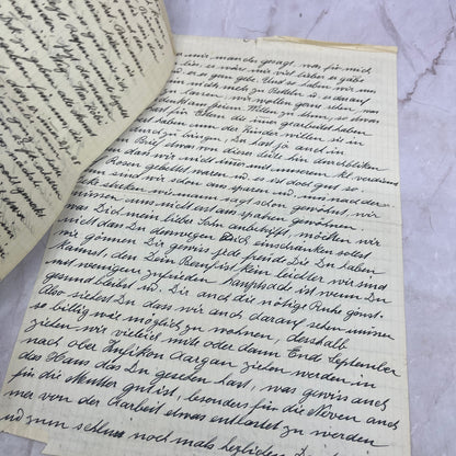 1936 Handwritten Letter in German From Zurich Germany D22