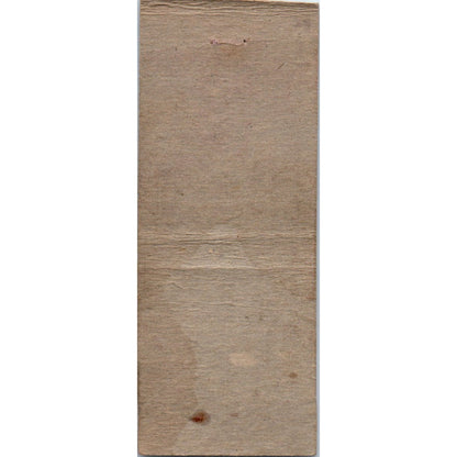 Miller's Tavern Lud & Carl Fifield WI Vintage Matchbook Cover SF4-Y4