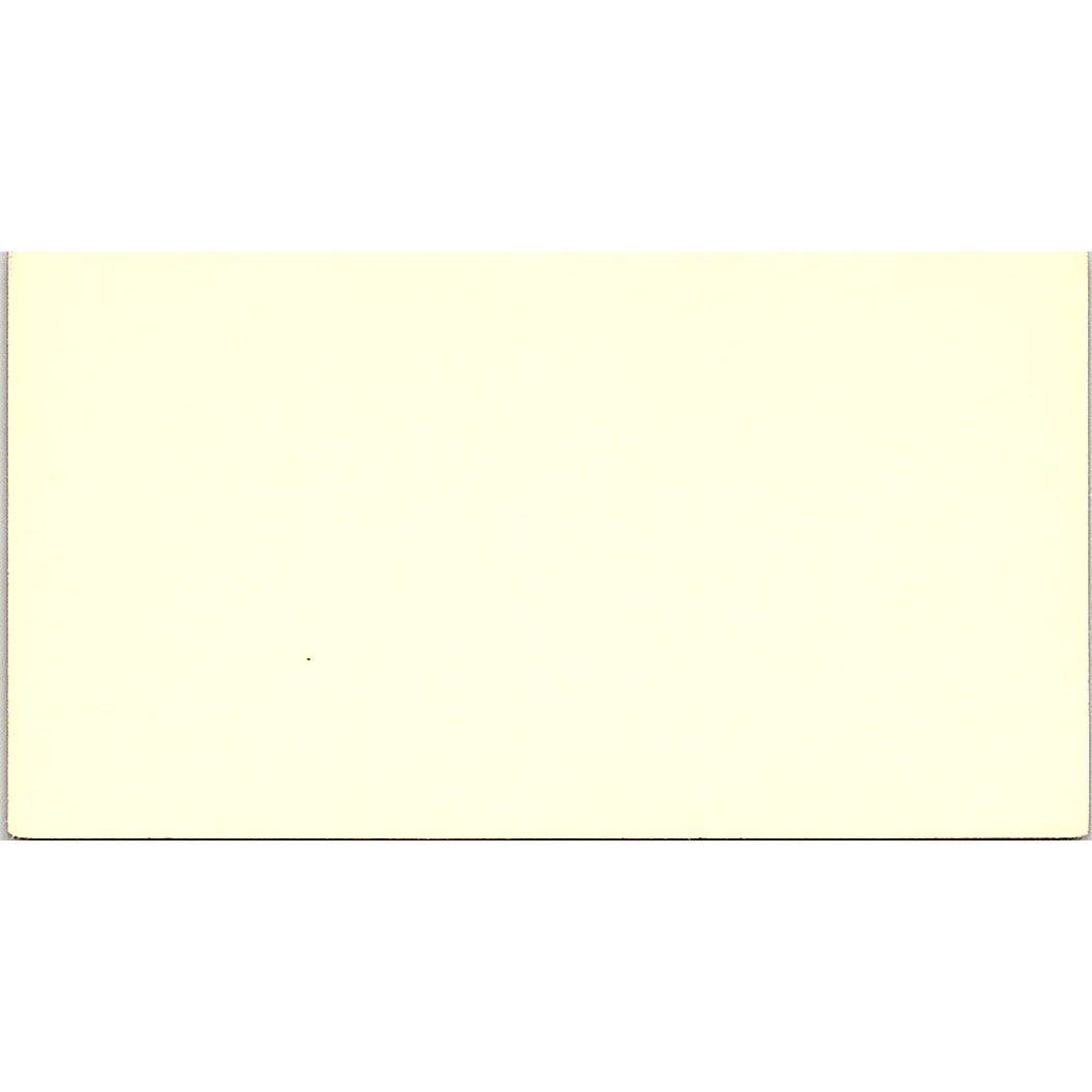 Crow EngIneering Wesley M. Crow  Houston Texas Vintage Business Card SF3-B5