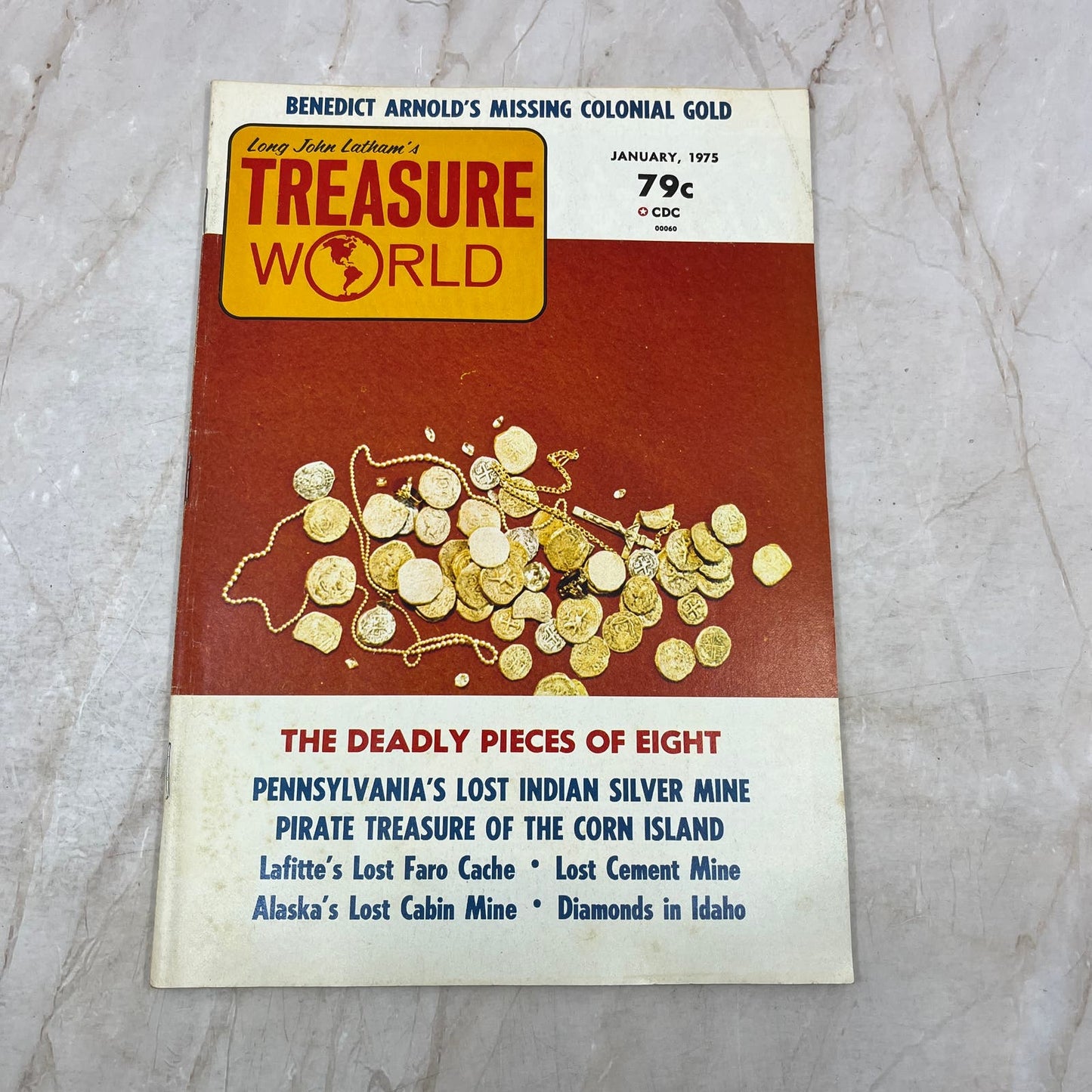 1975 Jan - Long John Latham's Treasure World Magazine - Treasure Hunting M13