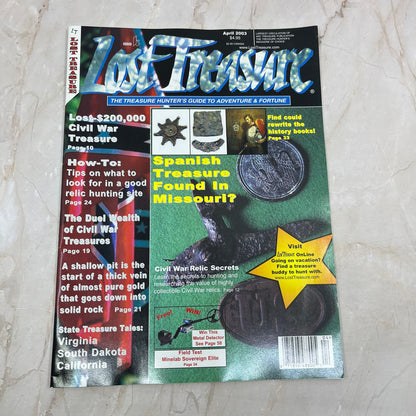 2003 April - Lost Treasure Magazine - Treasure Hunting Gold Prospecting M14