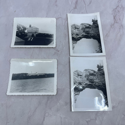 1953 Mackinac Island Lot of 4 O4iginal Photos SB7
