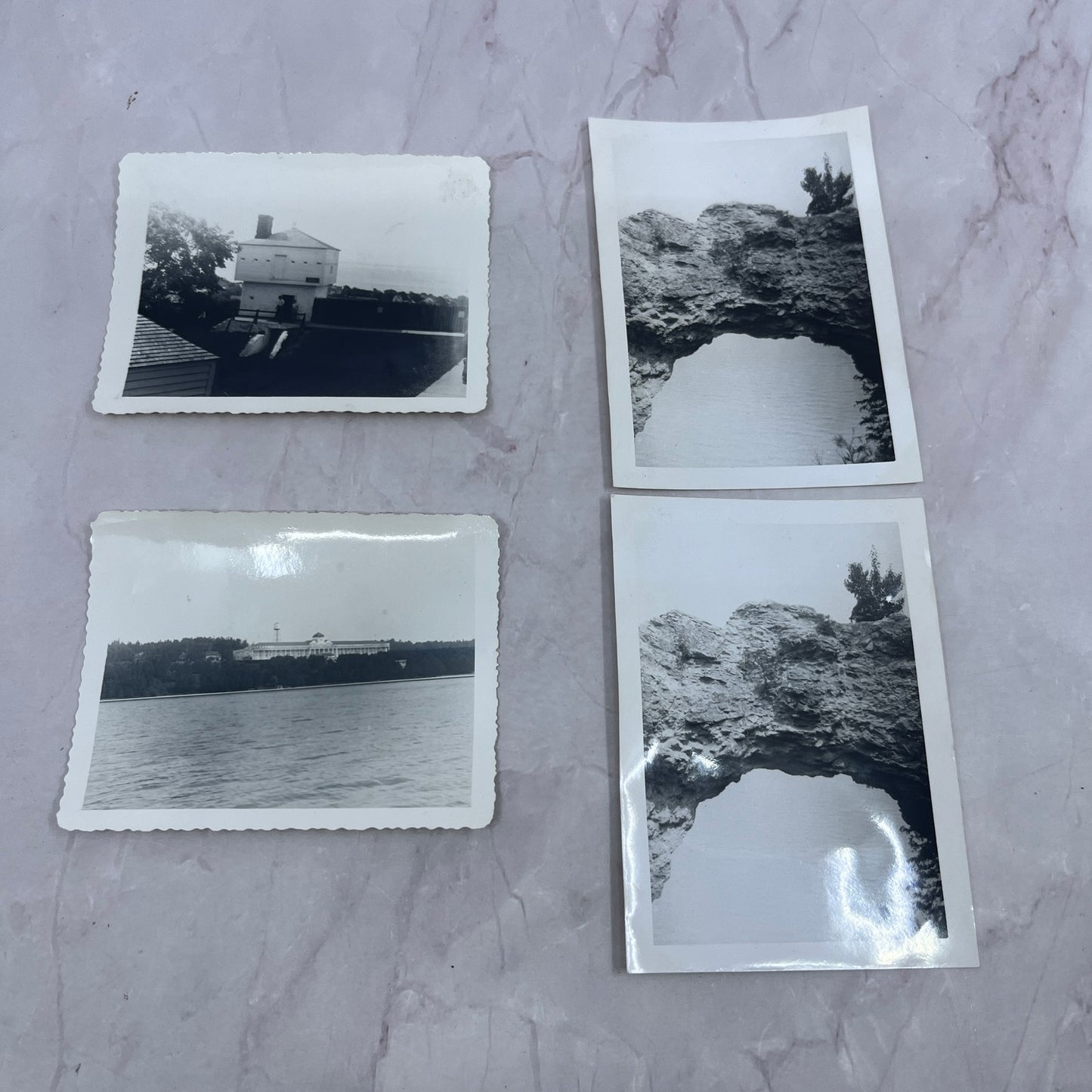 1953 Mackinac Island Lot of 4 Original Photos SB7