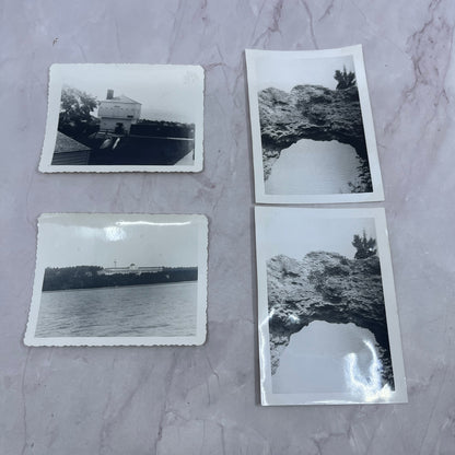 1953 Mackinac Island Lot of 4 Original Photos SB7