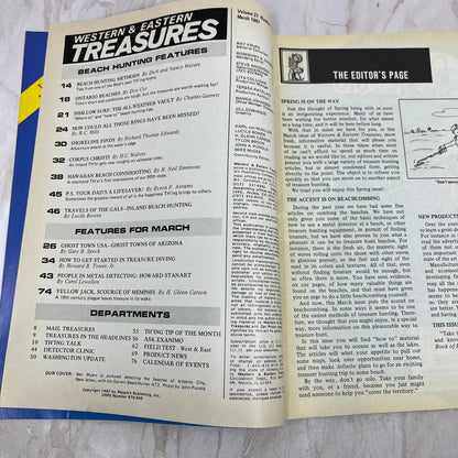 1987 March - Western & Eastern Treasures Magazine - Treasure Hunting Gold M12