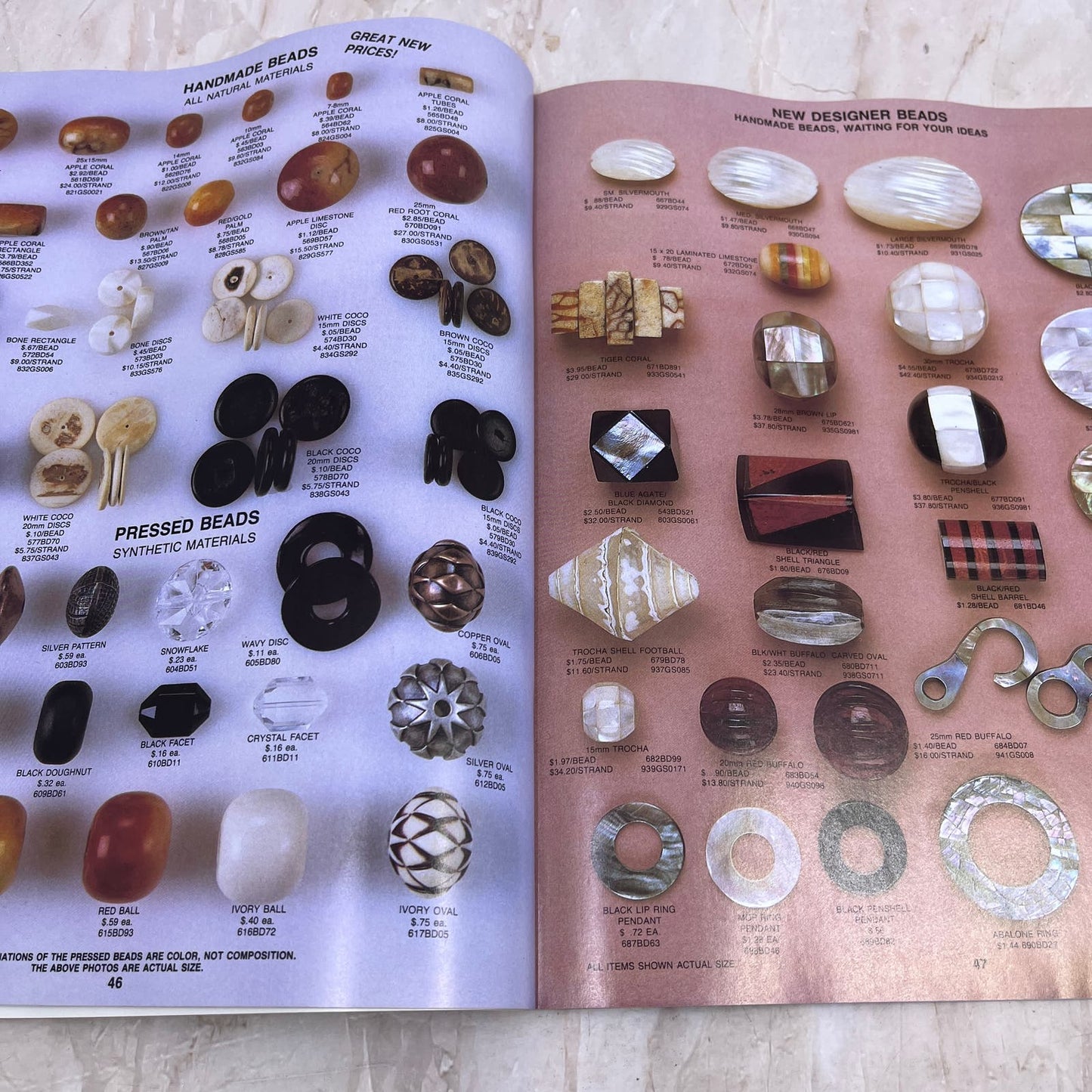 Fire Mountain Gems Beadmaker's Handbook Catalog Second Edition M11