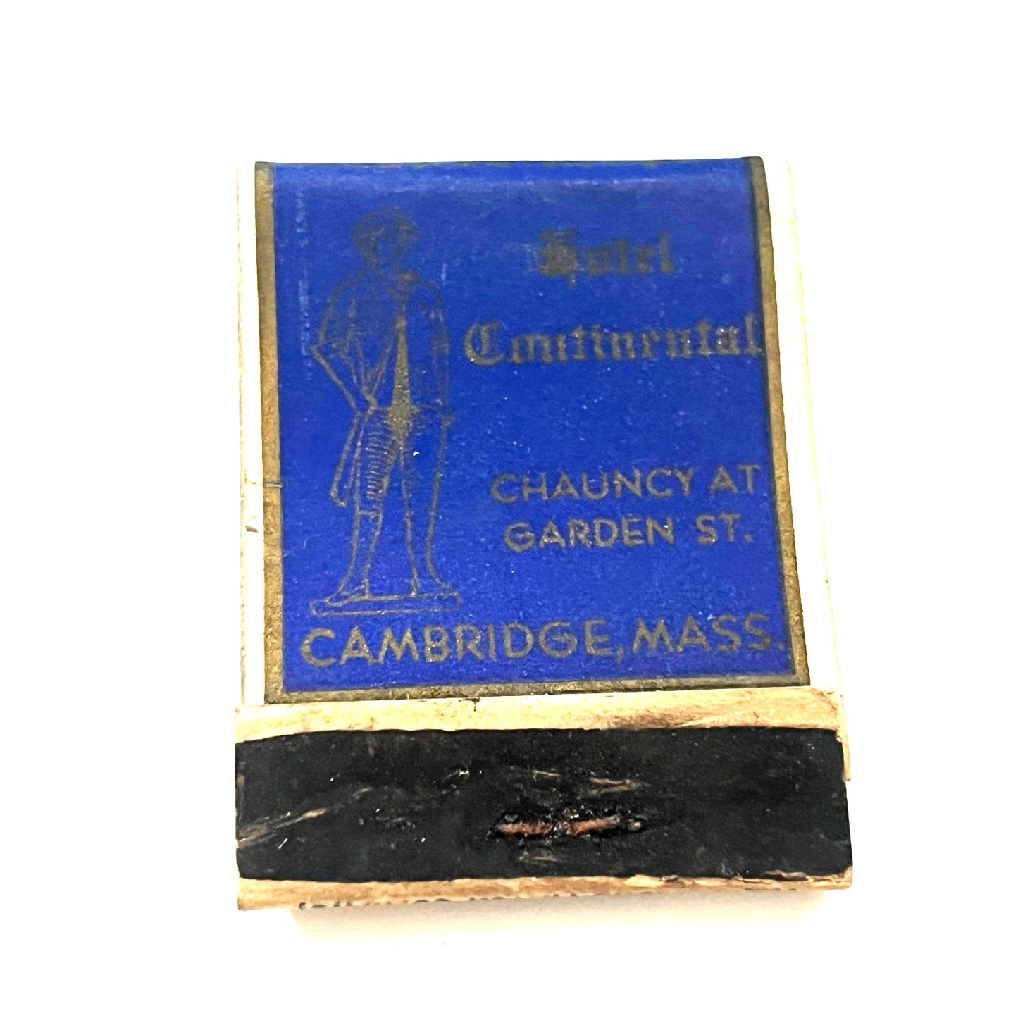 Hotel Continental Piccadilly Tap Cambridge MA Vintage Matchbook Cover TB6-MB1-2