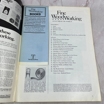 Michael Thonet - Jan/Feb 1980 No 20 - Taunton's Fine Woodworking Magazine M35