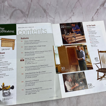 Shaker Tall Chest - Apr 2011 No. 218 - Taunton's Fine Woodworking Magazine M36