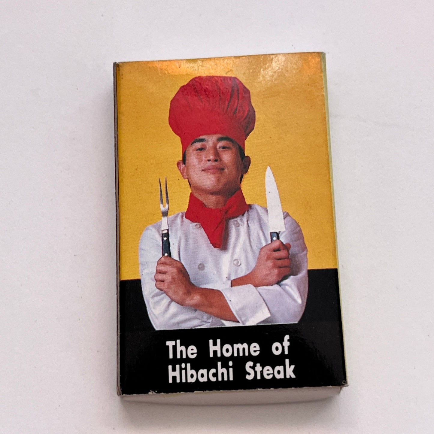 Benihana of Tokyo Hibachi Steak Vintage Matchbox TB6-MB3