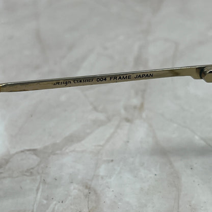 Vtg Design Classics Japan Steel Aviator Sunglasses Eyeglasses Frames TG7-G6-3