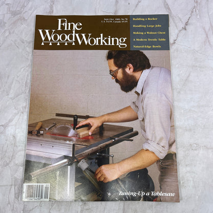 Tuning-Up a Table Saw - Sep/Oct 1989 No 78 - Fine Woodworking Magazine M34