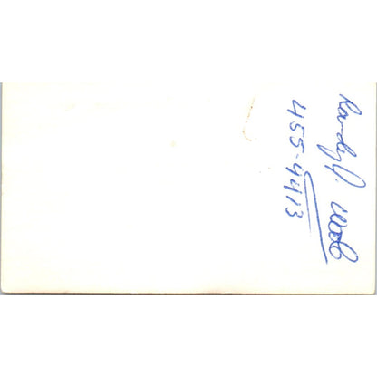 Custom Sounds Inc Rick Jones Vintage Business Card SD8-B20