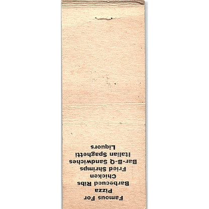 Bruno's Pizza Chicago Pinup Vintage Matchbook Cover SF3-Y2