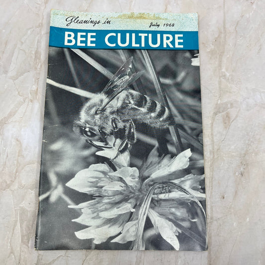 1968 July Gleanings in Bee Culture Magazine Bees Beekeeping Honey TD7