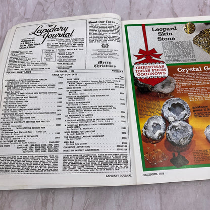 Charoite New Cutting Material - Lapidary Journal Magazine - Dec 1978 M22