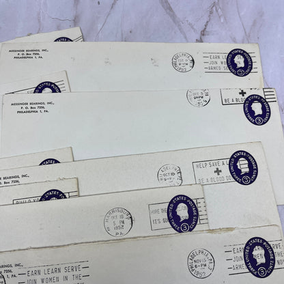 1950s Messinger Bearings Inc PA Postal Cover Envelopes L4-4-23