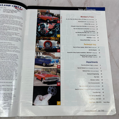 John Neiding OH - '55, '56, '57 Classic Chevy World Magazine - Jul 2002 M30