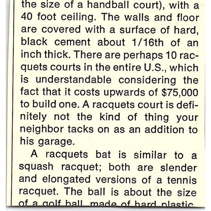 Big Bear Tennis Ranch Dick Leach Bill Frantz San Marino CA 1977 Ad AF3-Q3
