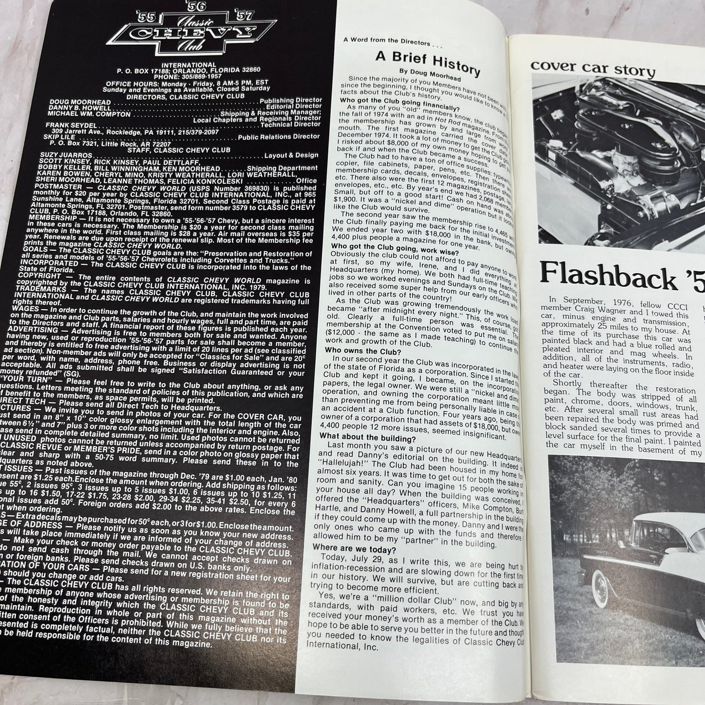 Tom Trainor Restored 56 - 55, '56, '57 Classic Chevy World Magazine Sep 1980 M30
